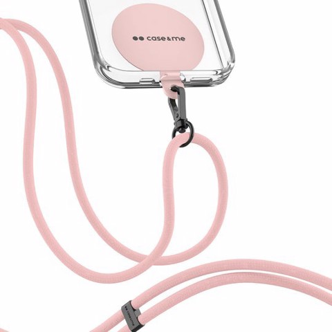 SBS Simply Lace - Laccio universale per smartphone con placchetta Pink