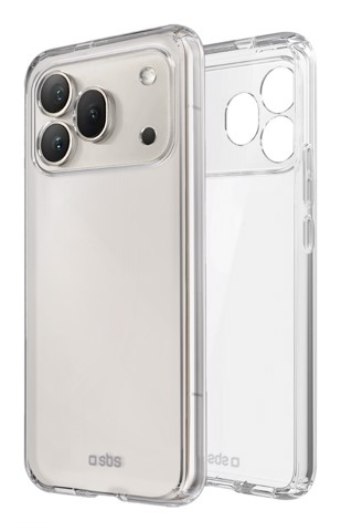 SBS Skinny custodia per cellulare 16,7 cm (6.57") Cover Trasparente