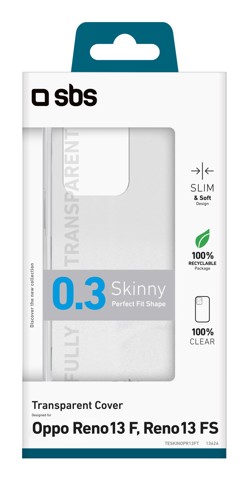 SBS Skinny Cover Trasparente OPPO RENO 13F 4G/13F 5G E 13FS
