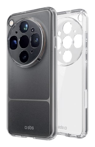 SBS Skinny custodia per cellulare 17,3 cm (6.82") Cover Trasparente