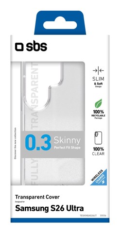 SBS Skinny custodia per cellulare Cover Trasparente