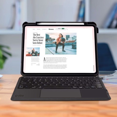 SBS TABOOKPRO11KBOARD tastiera per dispositivo mobile Nero Bluetooth QWERTY Italiano