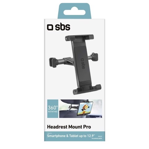 SBS TACARHOLDERK supporto per personal communication Supporto passivo Telefono cellulare/smartphone, Tablet/UMPC Nero