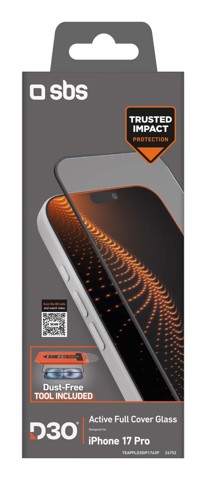 SBS TEAPPLD3OIP1763P Pellicola proteggischermo trasparente Apple 1 pz  iphone 17