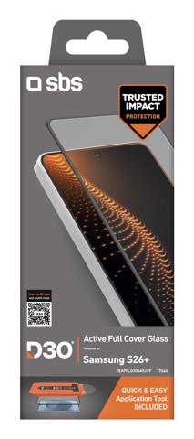 SBS TEAPPLD3OSAS26P protezione per lo schermo e il retro dei telefoni cellulari Pellicola proteggischermo trasparente Samsung 1 pz