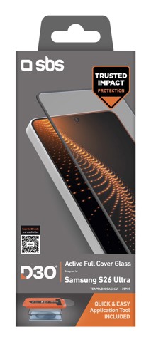 SBS TEAPPLD3OSAS26U protezione per lo schermo e il retro dei telefoni cellulari Pellicola proteggischermo trasparente Samsung 1 pz