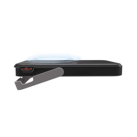 SBS TEBB5000MAGSTAND batteria portatile 5000 mAh Carica wireless Nero