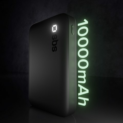SBS TEBBCT10000LDK batteria portatile Polimeri di litio (LiPo) 10000 mAh Nero