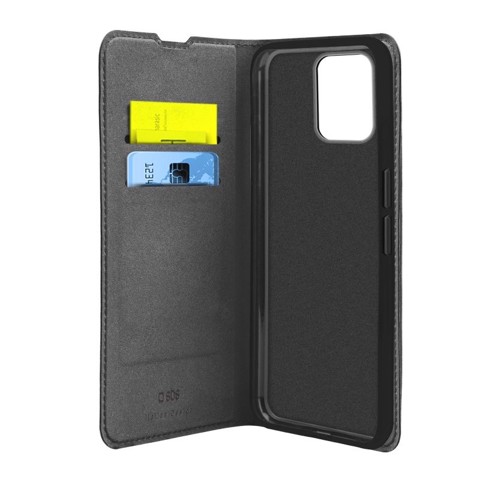 SBS TEBKLITEOPFX5PK custodia per cellulare 17 cm (6.7") Custodia a borsellino Nero