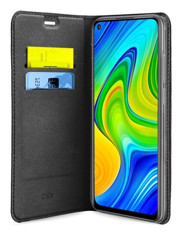 SBS TEBKLITEXIRNO9K custodia per cellulare 16,6 cm (6.53") Custodia a borsellino Nero