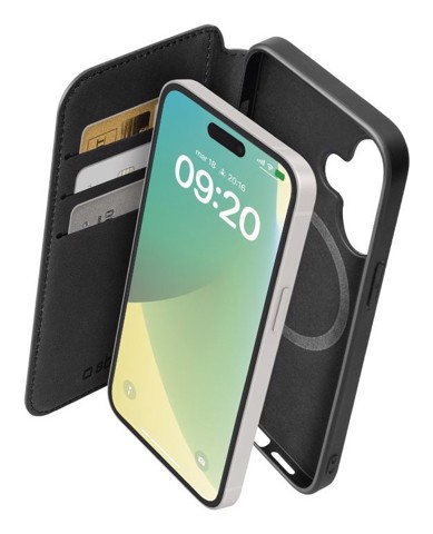 SBS TEBKMAGSFIP1661K Cover wallet iphone 16 magsafe Nero