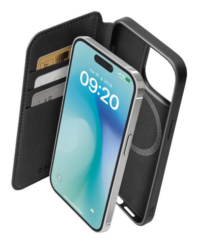 SBS TEBKMAGSFIP1661PK Cover wallet magsafe iphone 16 Nero