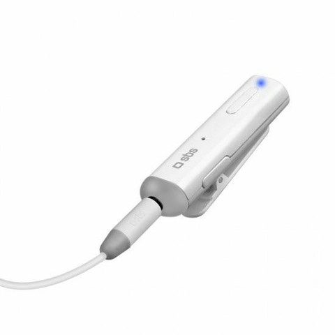 SBS TEBTRECEIVERW ricevitore audio bluetooth 10 m Bianco