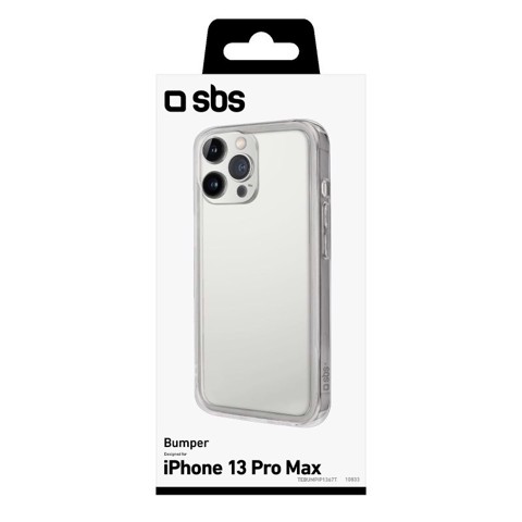 SBS TEBUMPIP1367T custodia per cellulare 17 cm (6.7") Custodia con bordo Trasparente