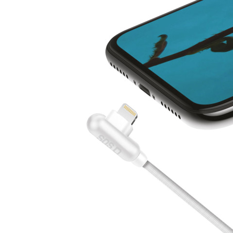 SBS TECABLE90LIGK cavo Lightning 1 m Bianco