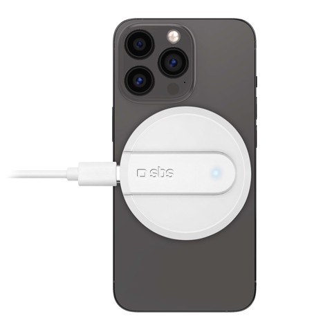 SBS TECHGMAGW Caricabatterie per dispositivi mobili Bianco Interno