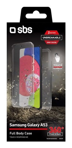 SBS TECOV360SAA52 custodia per cellulare 16,5 cm (6.5") Cover Trasparente