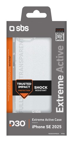 SBS TED3OCOVIPSE25 custodia per cellulare Cover Trasparente