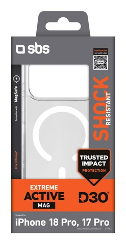 SBS TED3OMAGCOVIP1863P custodia per cellulare 16 cm (6.3") Cover Trasparente
