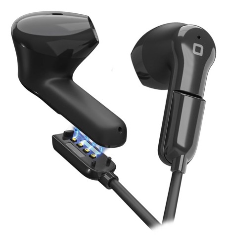 SBS TEEARSETBTCABLEK cuffia e auricolare Con cavo e senza cavo In-ear Musica/Giornaliera USB tipo-C Bluetooth Nero