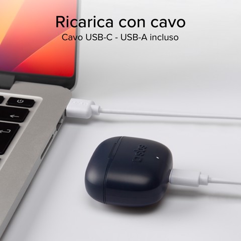 SBS TEEARTWSGOPODSG cuffia e auricolare True Wireless Stereo (TWS) In-ear Musica e Chiamate Bluetooth Grigio