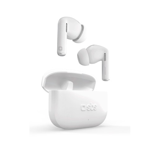 SBS TEEARTWSSPIKEW cuffia e auricolare True Wireless Stereo (TWS) In-ear Musica e Chiamate Bianco
