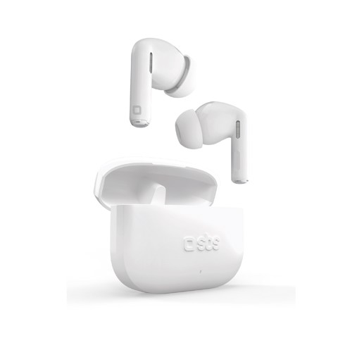 SBS TEEARTWSSPIKEW cuffia e auricolare True Wireless Stereo (TWS) In-ear Musica e Chiamate Bianco