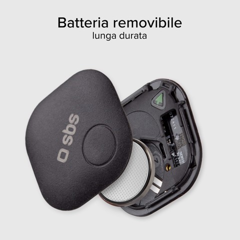 SBS TEFINDBT localizzatore e cercatore GPS Universale Nero