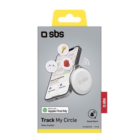 SBS TEFINDBTAPW localizzatore e cercatore GPS Universale Bianco
