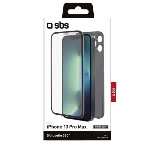 SBS TEGL360IP1367K custodia per cellulare 17 cm (6.7") Cover Nero
