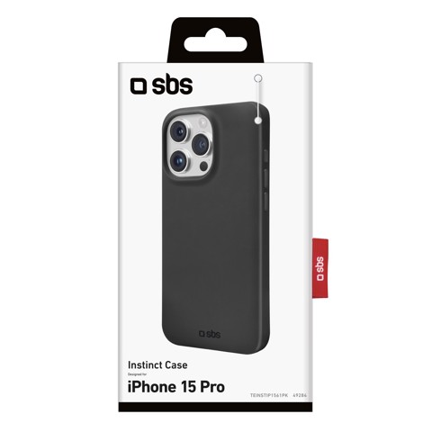 SBS TEINSTIP1561PK custodia per cellulare 15,5 cm (6.1") Cover Nero