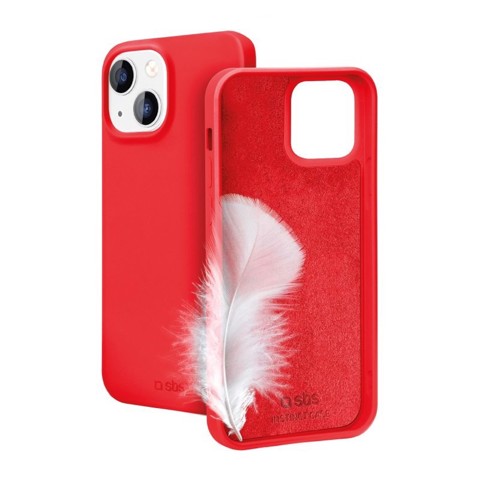 SBS TEINSTIP1561R custodia per cellulare 15,5 cm (6.1") Cover Rosso
