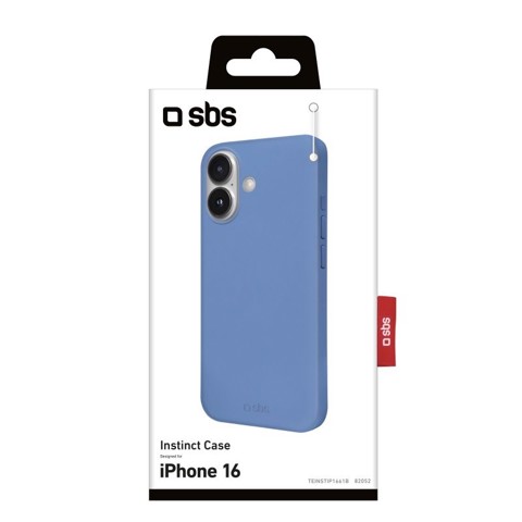 SBS TEINSTIP1661B Cover Blu iphone 16