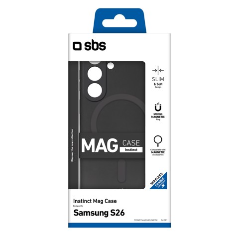 SBS TEINSTMAGSAS26K custodia per cellulare 16 cm (6.3") Cover Nero