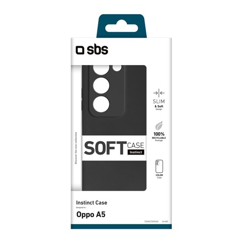 SBS TEINSTOPA5K custodia per cellulare 16,9 cm (6.67") Cover Nero