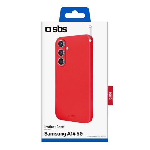 SBS TEINSTSAA145GR custodia per cellulare 16,8 cm (6.6") Cover Rosso
