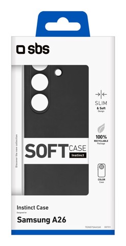 SBS TEINSTSAA26B custodia per cellulare 16,8 cm (6.6") Cover Nero
