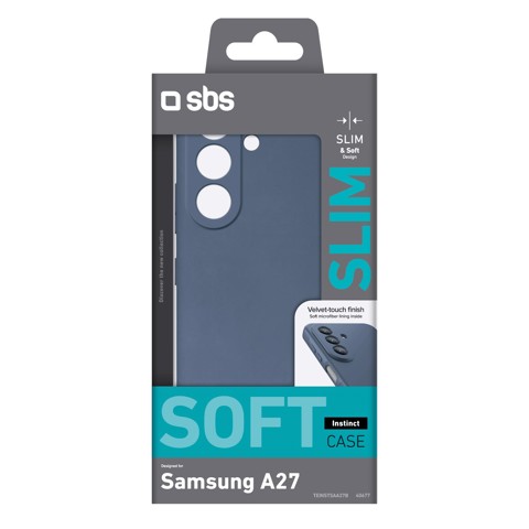 SBS TEINSTSAA27B custodia per cellulare 17 cm (6.7") Cover Blu