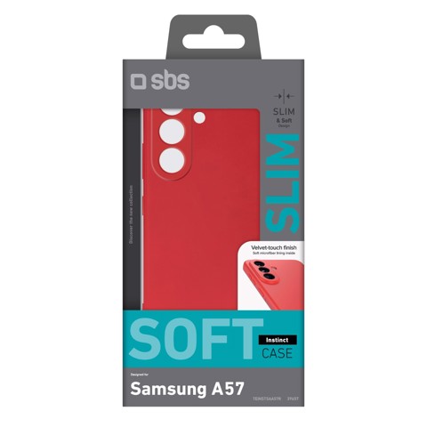 SBS TEINSTSAA57R custodia per cellulare 17 cm (6.7") Cover Rosso