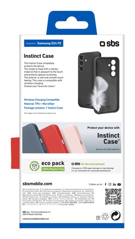 SBS TEINSTSAS24FEK Cover Nero samsung s24 fe