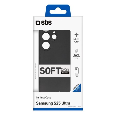 SBS TEINSTSAS25UK custodia per cellulare 17,5 cm (6.9") Cover Nero
