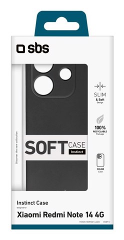 SBS TEINSTXIRNO144GK Cover Nero xiaomi redmi note 14