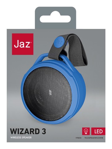 SBS TEJZSPEAKWIZ3WB altoparlante portatile e per feste Nero, Blu 3 W