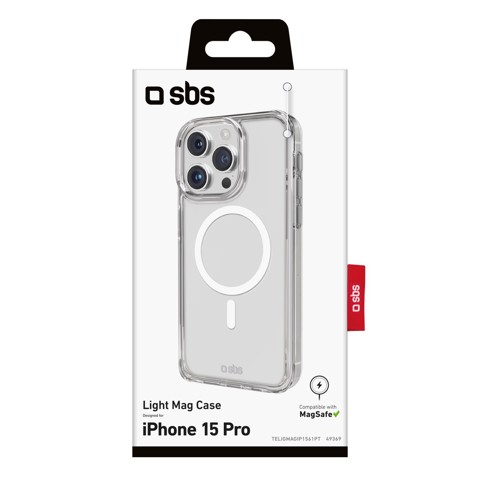 SBS TELIGMAGIP1561PT custodia per cellulare 15,5 cm (6.1") Cover Trasparente