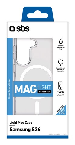 SBS TELIGMAGSAS26T custodia per cellulare 17,5 cm (6.9") Cover Trasparente