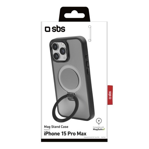 SBS TEMAGCOVSTIP1567PK custodia per cellulare 17 cm (6.7") Cover Nero