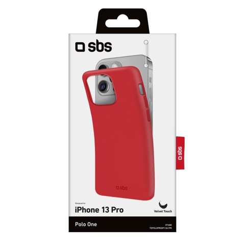 SBS TEPOLOPROIP1361PR custodia per cellulare 15,5 cm (6.1") Cover Rosso