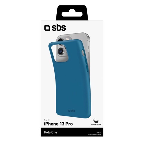 SBS TEPOLPROIP1361PB custodia per cellulare 15,4 cm (6.06") Cover Blu