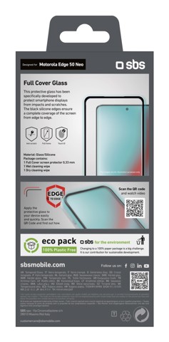 SBS TESCRFCMOE50N Pellicola proteggischermo trasparente Motorola edge 1 pz