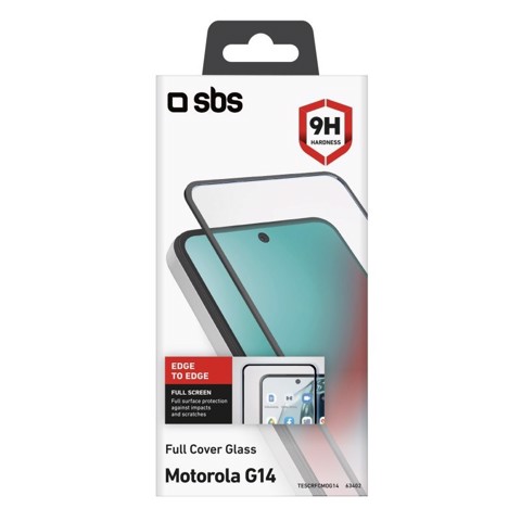 SBS TESCRFCMOG14 protezione per lo schermo e il retro dei telefoni cellulari Pellicola proteggischermo trasparente Motorola 1 pz